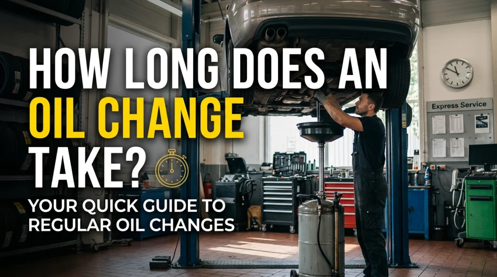 How Long Does an Oil Change Take Your Quick Guide to Regular Oil Changes